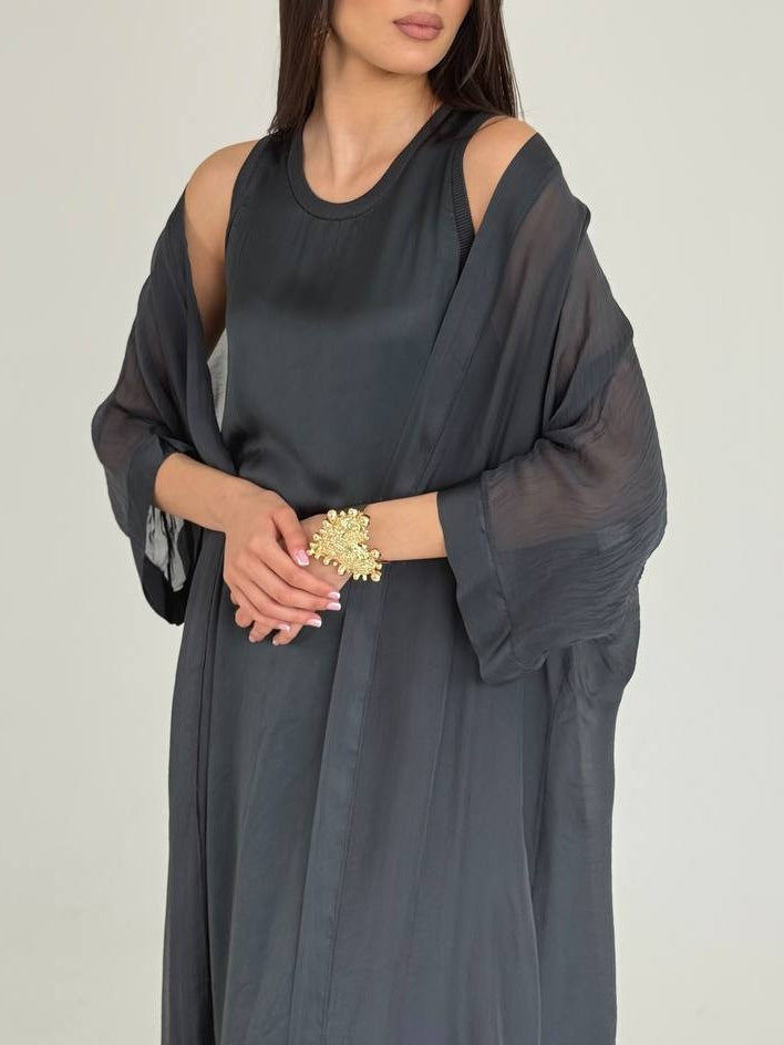Casual Solid Color Long-sleeved Cardigan