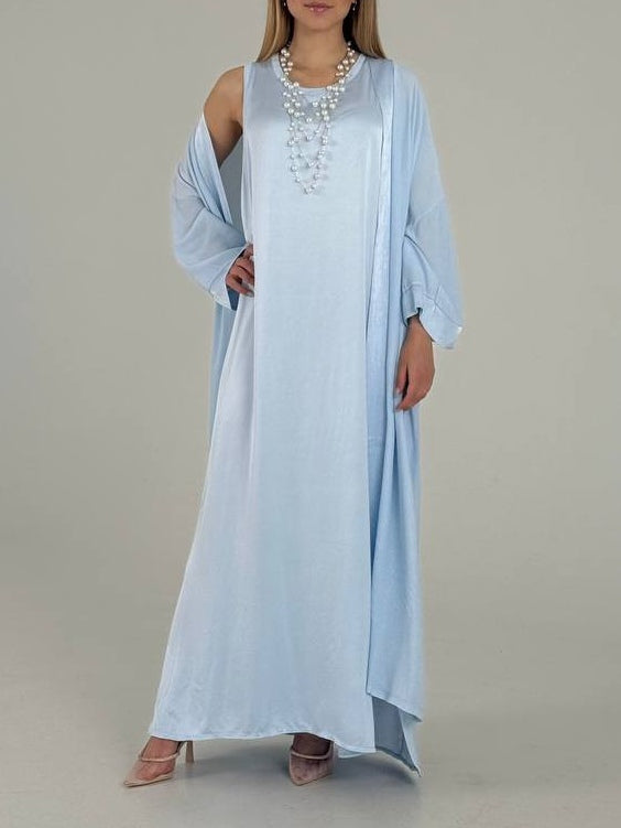 Casual Solid Color Long-sleeved Cardigan