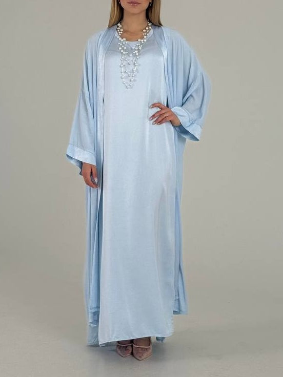 Casual Solid Color Long-sleeved Cardigan