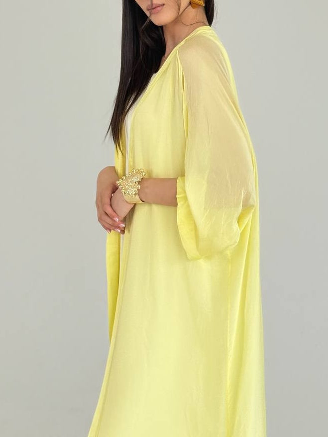Casual Solid Color Long-sleeved Cardigan