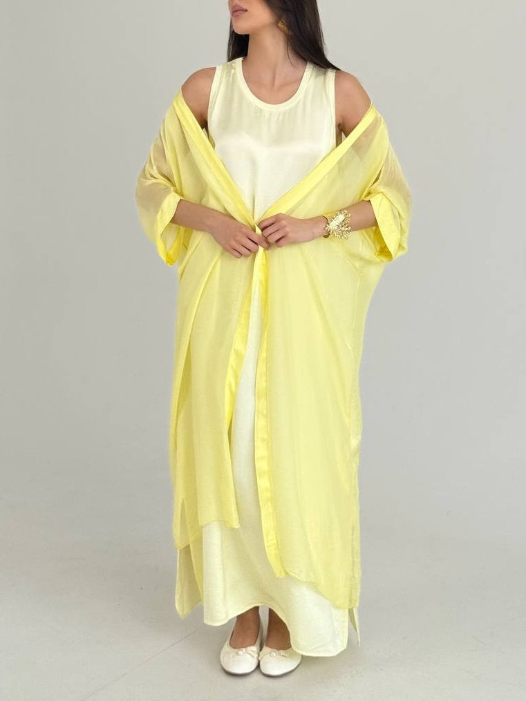 Casual Solid Color Long-sleeved Cardigan