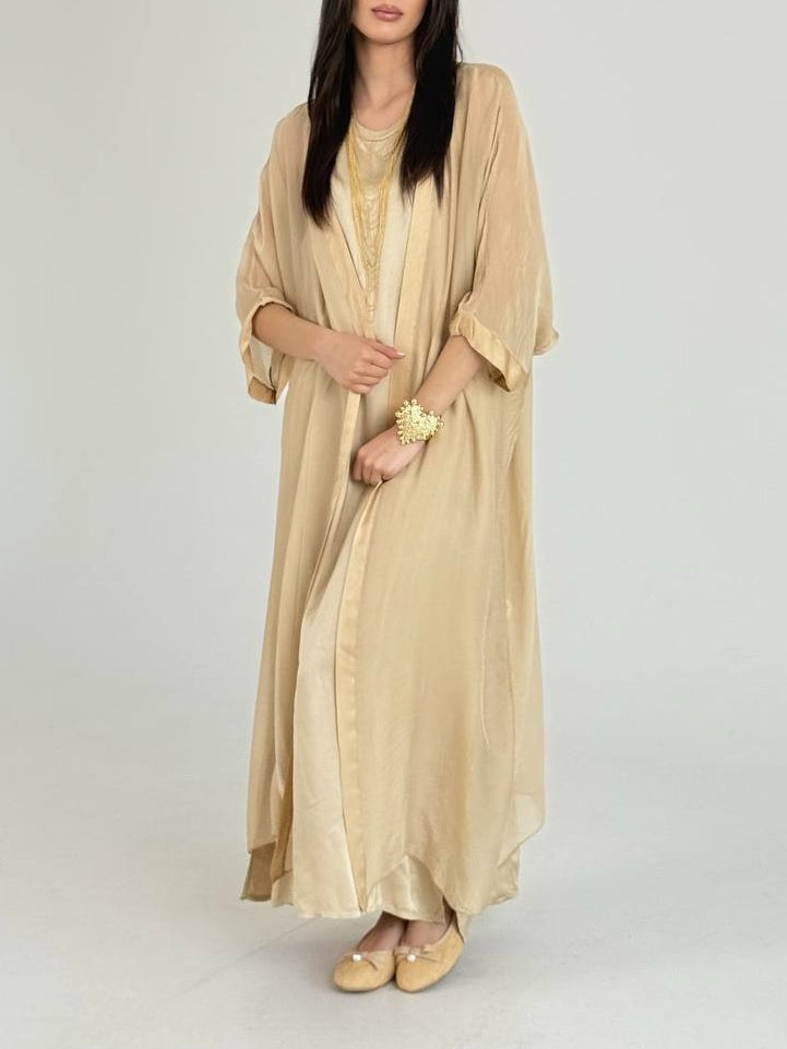 Casual Solid Color Long-sleeved Cardigan