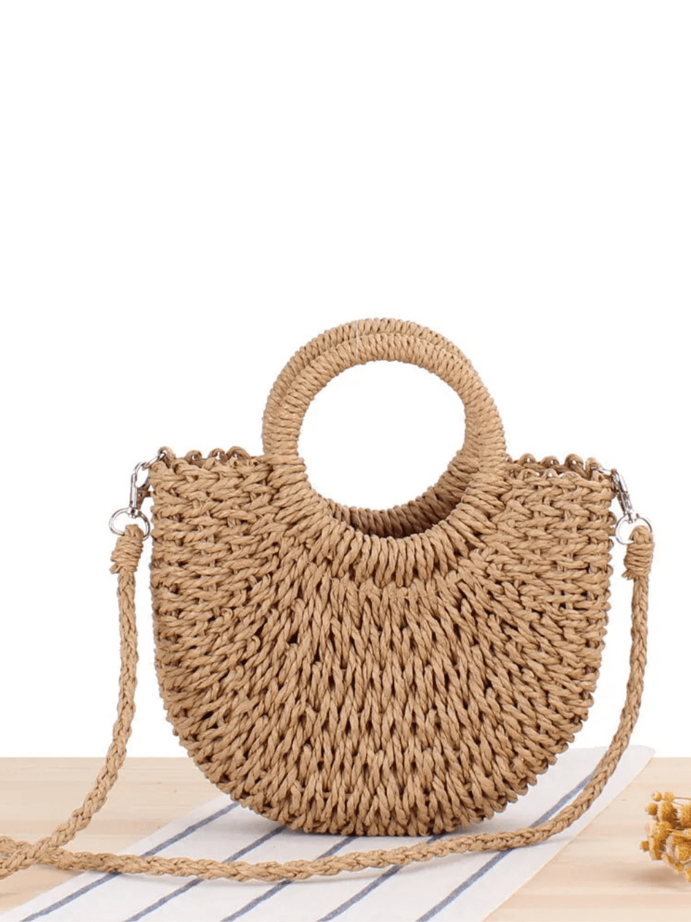 Vintage Coin Buckle Handbag