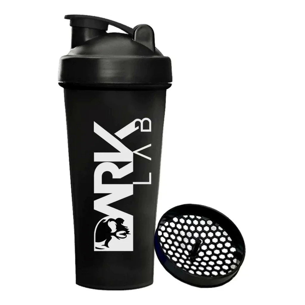 Garrafa Coqueteleira Dark Lab Preta 700ml Academia