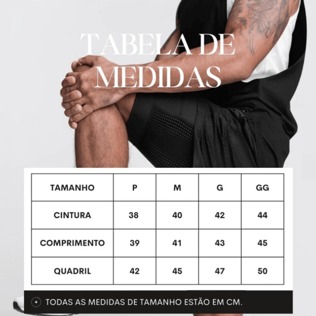 Bermuda Academia Masculina Fila ProFit