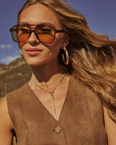 Bellah Classic Aviator Sunglasses