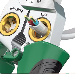[75%OFF - FRETE GRÁTIS] Alicate Ponta Fina de Aço Inoxidável 8 em 1 com Medidor Elétrico LAOA