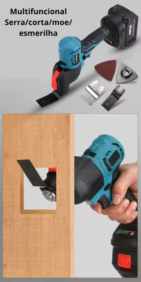 [75% OFF - FRETE GRÁTIS] Kit de Ferramentas Multifuncional Sem Fio 18 em 1